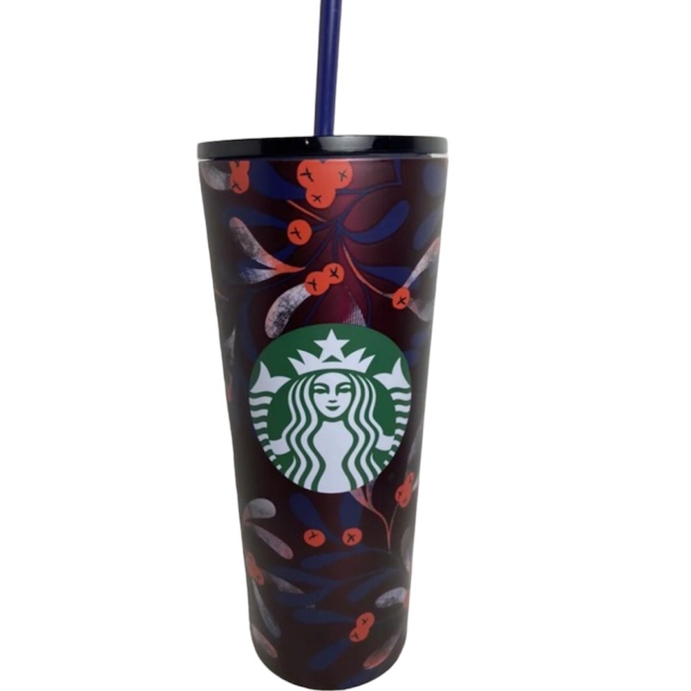 STARBUCKS Stainless Mistletoe Cup Holiday 2020 Collection 24 oz NWT